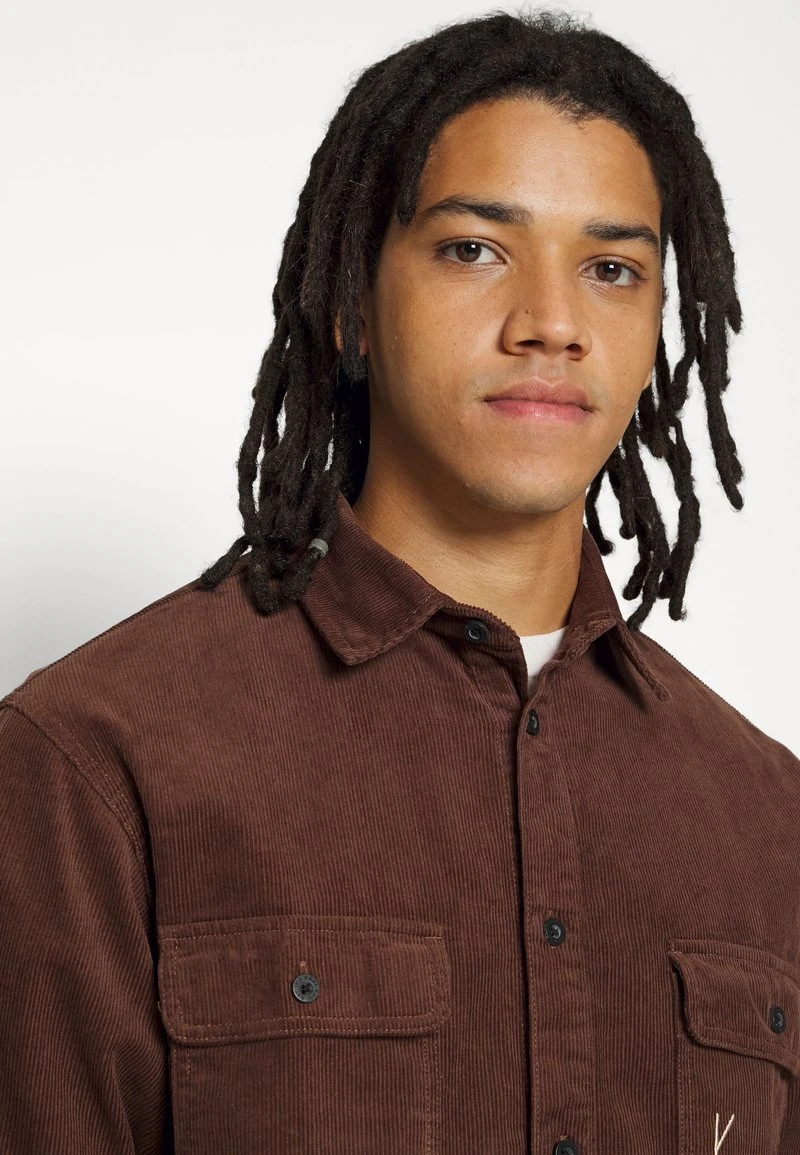 Karl Kani CHEST SIGNATURE SHIRT UNISEX - Übergangsjacke - Brown 6 Karl Kani CHEST SIGNATURE SHIRT UNISEX - Übergangsjacke - Brown – Bild 4