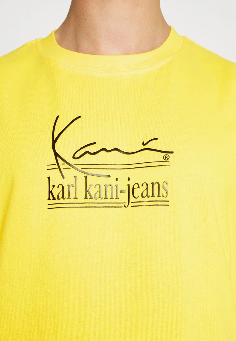 Karl Kani SIGNATURE TEE UNISEX - T-Shirt Print - Yellow 7 Karl Kani SIGNATURE TEE UNISEX - T-Shirt Print - Yellow – Bild 5