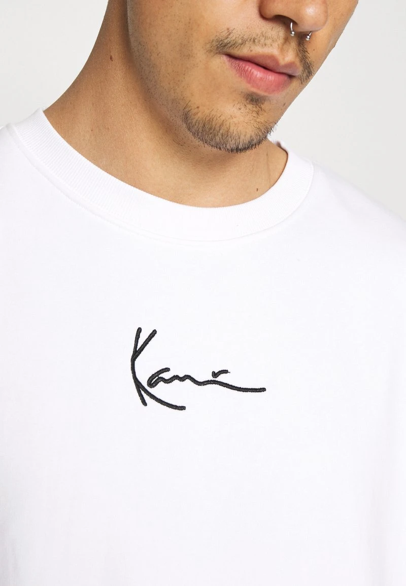 Karl Kani SMALL SIGNATURE CREW - Sweatshirt - White, Herren 8 Karl Kani SMALL SIGNATURE CREW - Sweatshirt - White, Herren – Bild 6