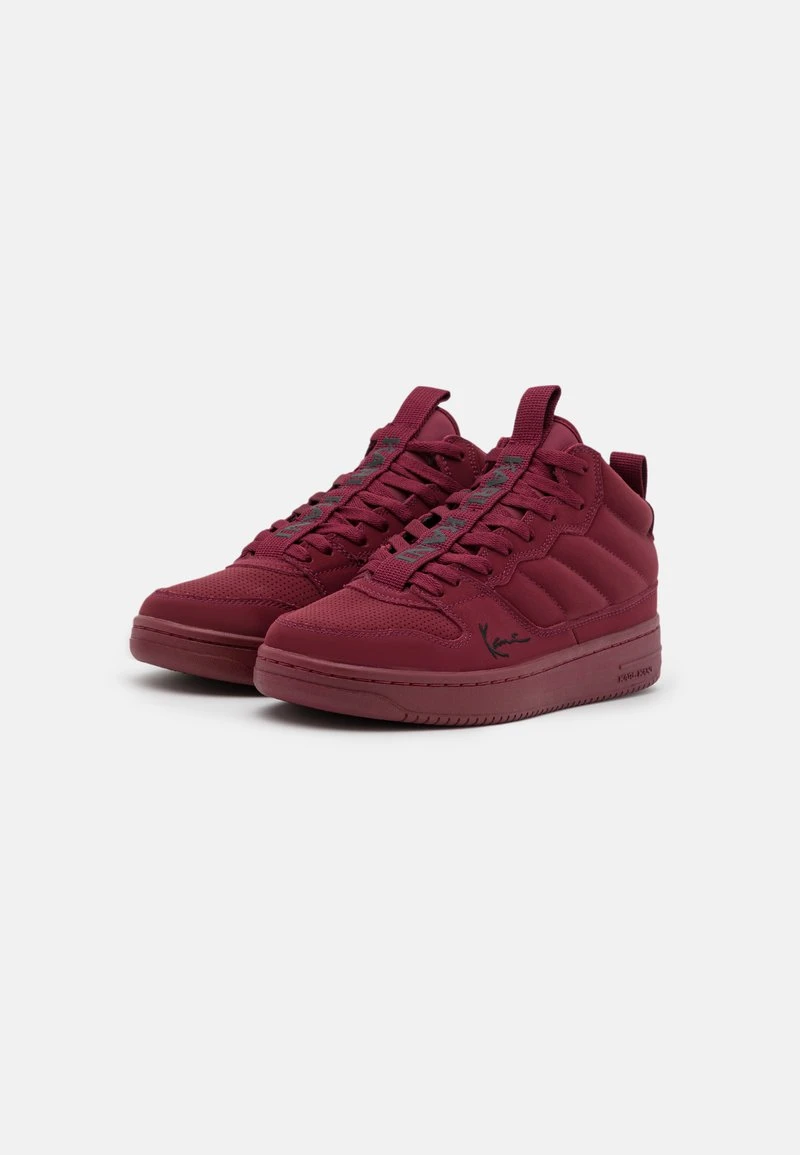 Karl Kani MID - Sneaker High - Merlot/black, Herren 4 Karl Kani MID - Sneaker High - Merlot/black, Herren – Bild 2