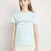 Karl Kani SIGNATURE TEE - T-Shirt Print - Mint, Damen 2 Karl Kani SIGNATURE TEE - T-Shirt Print - Mint, Damen -Outlet KARL KANI Store 4032fe5b4ab44019b22137a4c4d00111