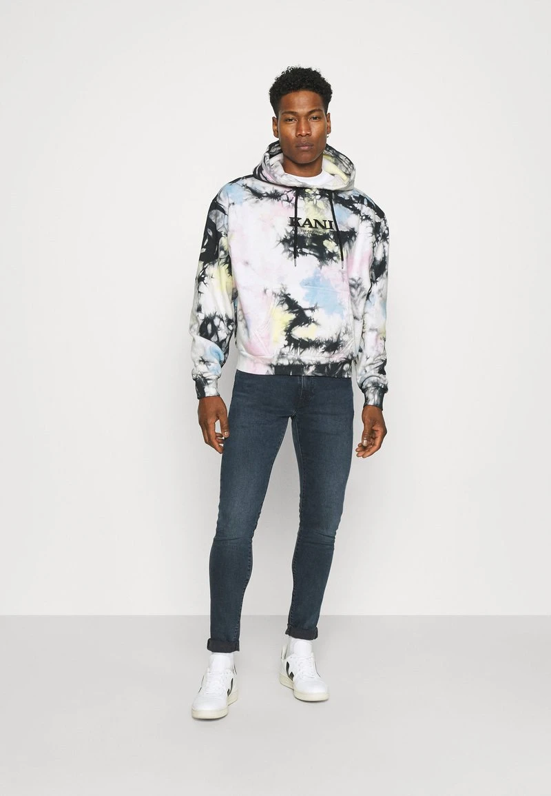 Karl Kani RETRO TIE DYE OVERSIZE HOODIE UNISEX - Sweatshirt - Multicolor 4 Karl Kani RETRO TIE DYE OVERSIZE HOODIE UNISEX - Sweatshirt - Multicolor – Bild 2
