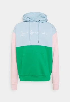 Karl Kani ORIGINALS BLOCK HOODIE UNISEX - Kapuzenpullover - Green -Outlet KARL KANI Store 403f085f47a347f6b8767f6a333a8cab