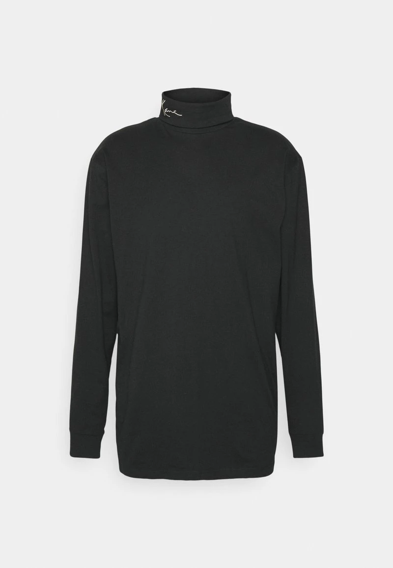 SMALL SIGNATURE TURTLE NECK - Langarmshirt - black Karl Kani SMALL SIGNATURE TURTLE NECK - Langarmshirt - Black, Herren -Outlet KARL KANI Store 41b6e10e2a0a412f92db040fa0268013