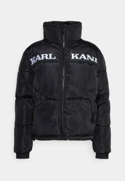 Karl Kani RETRO ESSENTIAL PUFFER JACKET - Winterjacke - Black, Damen -Outlet KARL KANI Store 420e93d1b7104d269e9b560ae81c0244