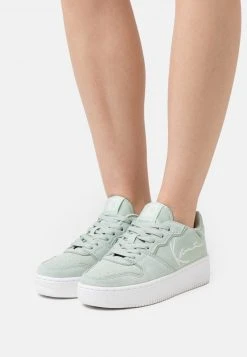 Karl Kani UP LOGO - Sneaker Low - Frosty Green/white/pearled Ivory, Damen