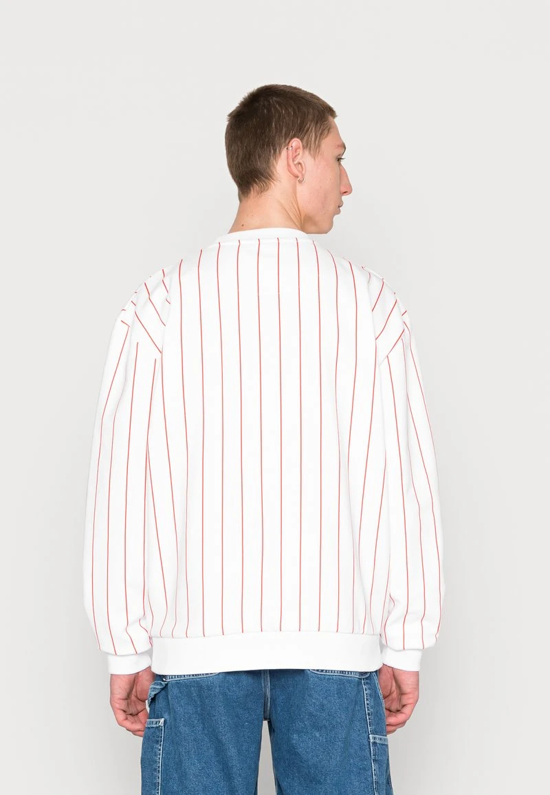 UNISEX AUTOGRAPH PINSTRIPE CREW - Sweatshirt - red Karl Kani UNISEX AUTOGRAPH PINSTRIPE CREW - Sweatshirt - Red -Outlet KARL KANI Store 44538bd7169b45cea15cd815d6ab13a4