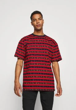 Karl Kani STRIPE TEE - T-Shirt Print - Red, Herren