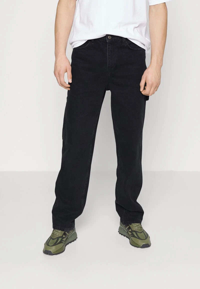 RETRO BAGGY DENIM PANTS - Jeans Relaxed Fit - grey Karl Kani RETRO BAGGY DENIM PANTS - Jeans Relaxed Fit - Grey, Herren -Outlet KARL KANI Store 464da08723bd422b82d3ccdde28e8620