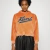 Karl Kani VARSITY HOODIE - Fleecepullover - Orange, Damen -Outlet KARL KANI Store 466ccf55ac714d3493b1ff3312f09795