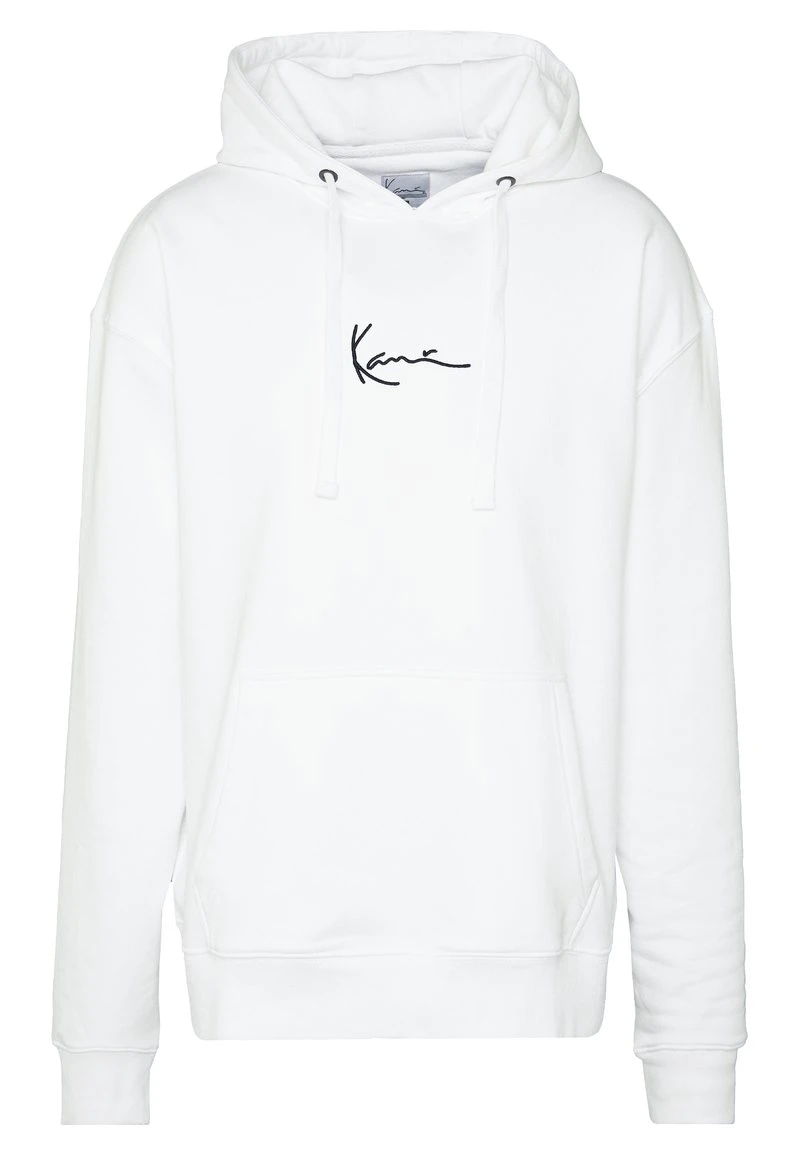 SIGNATURE HOODIE - Kapuzenpullover - white/black Karl Kani SIGNATURE HOODIE - Kapuzenpullover - White/black, Herren -Outlet KARL KANI Store 47240457269648edad263f91ba4ef6a7