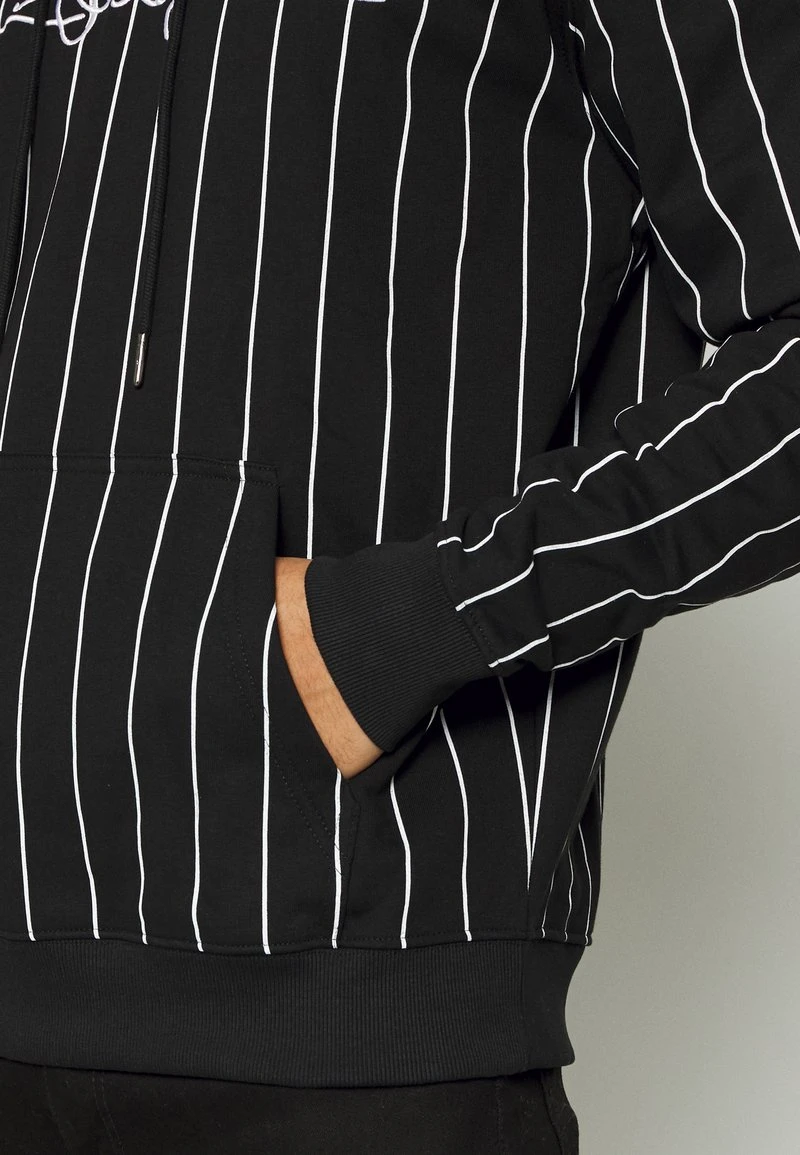 ORIGINALS PINSTRIPE HOOD UNISEX - Kapuzenpullover - black Karl Kani ORIGINALS PINSTRIPE HOOD UNISEX - Kapuzenpullover - Black -Outlet KARL KANI Store 48fb02a1ee664d0d824e97bb43bed15b