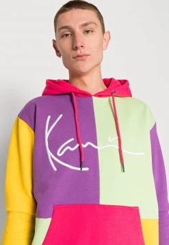 Karl Kani UNISEX SIGNATURE BLOCK HOODIE - Sweatshirt - Multicolor -Outlet KARL KANI Store 499f9d060a54436fb75727d9b0695419
