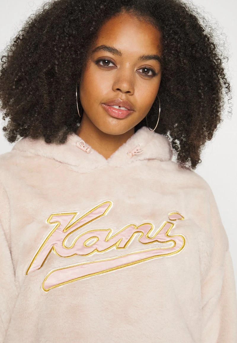 VARSITY HOODIE - Kapuzenpullover - cream Karl Kani VARSITY HOODIE - Kapuzenpullover - Cream, Damen -Outlet KARL KANI Store 4b02765ddc5a4c1c87f406755667c15b
