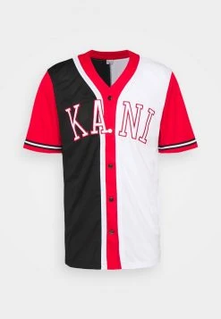 Karl Kani COLLEGE BLOCK BASEBALL SHIRT - Hemd - Black, Herren 7 Karl Kani COLLEGE BLOCK BASEBALL SHIRT - Hemd - Black, Herren -Outlet KARL KANI Store 4bd3af381dfa46b4841897f1ff38184e