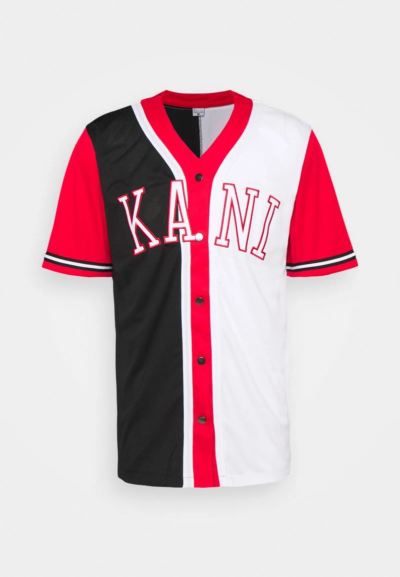 COLLEGE BLOCK BASEBALL SHIRT - Hemd - black Karl Kani COLLEGE BLOCK BASEBALL SHIRT - Hemd - Black, Herren -Outlet KARL KANI Store 4bd3af381dfa46b4841897f1ff38184e