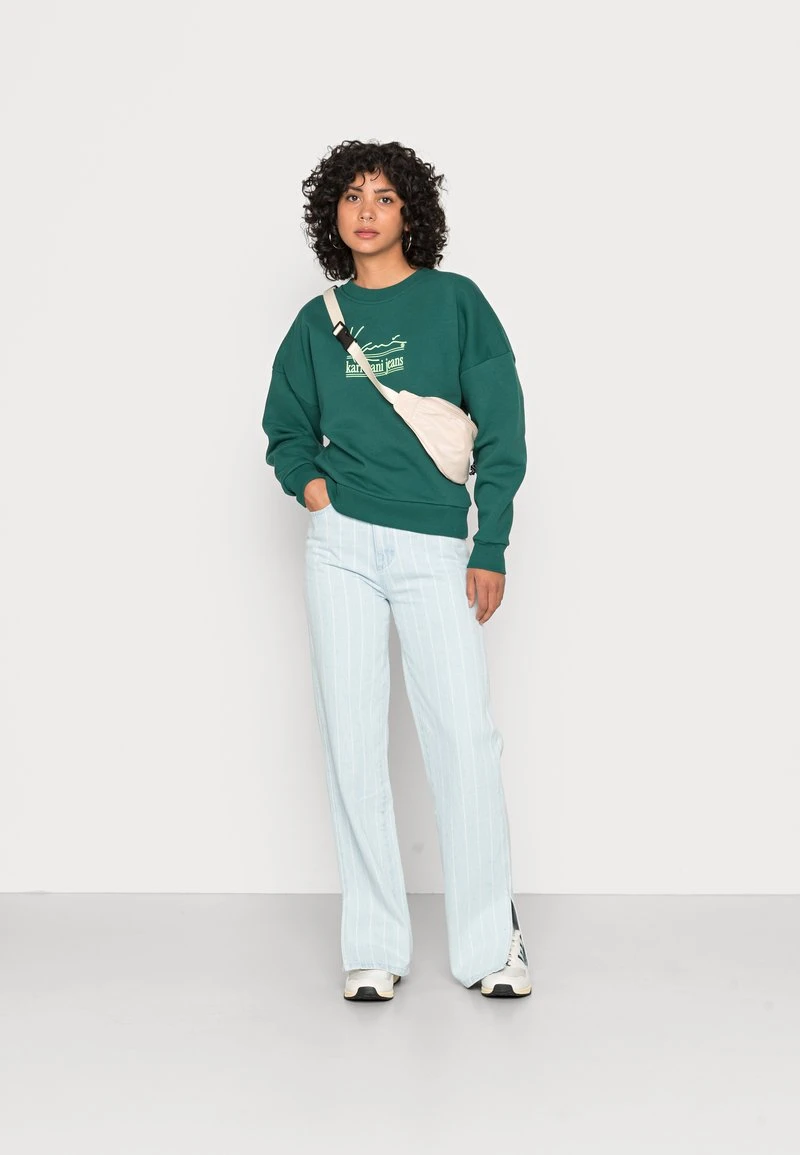 SIGNATURE CREW - Sweatshirt - green Karl Kani SIGNATURE CREW - Sweatshirt - Green, Damen -Outlet KARL KANI Store 4bebce8076084d44b6bd9d558cfaf762