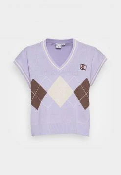 Karl Kani VEST - Strickpullover - Purple, Damen -Outlet KARL KANI Store 4bfae5dcf7964b61bd4c553e42e932eb