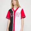 Karl Kani COLLEGE BLOCK BASEBALL SHIRT - Hemd - Black, Herren -Outlet KARL KANI Store 4c115ce1a2ed4466937225f00184fb6e