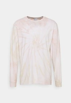 Karl Kani SIGNATURE TIE DYE UNISEX - Langarmshirt - Light Sand -Outlet KARL KANI Store 4cabd8aae80c4f619661bd5af585f5a8