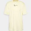 Karl Kani SMALL SIGNATURE LOGO TEE UNISEX - T-Shirt Print - Light Yellow