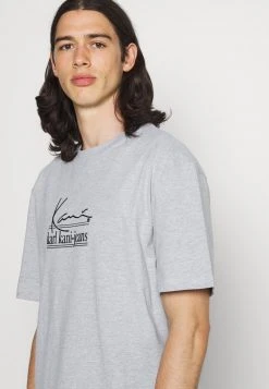 Karl Kani SIGNATURE TEE UNISEX - T-Shirt Print - Grey -Outlet KARL KANI Store 4e2eb3d7dce0458eae707f5cec48abcb