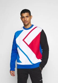 Karl Kani UNISEX BLOCK CREW - Sweatshirt - Blue