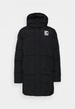 Karl Kani LONG HOODED PUFFER JACKET UNISEX - Wintermantel - Black 12 Karl Kani LONG HOODED PUFFER JACKET UNISEX - Wintermantel - Black -Outlet KARL KANI Store 50e63de1a39b473aafa344db372c83cd