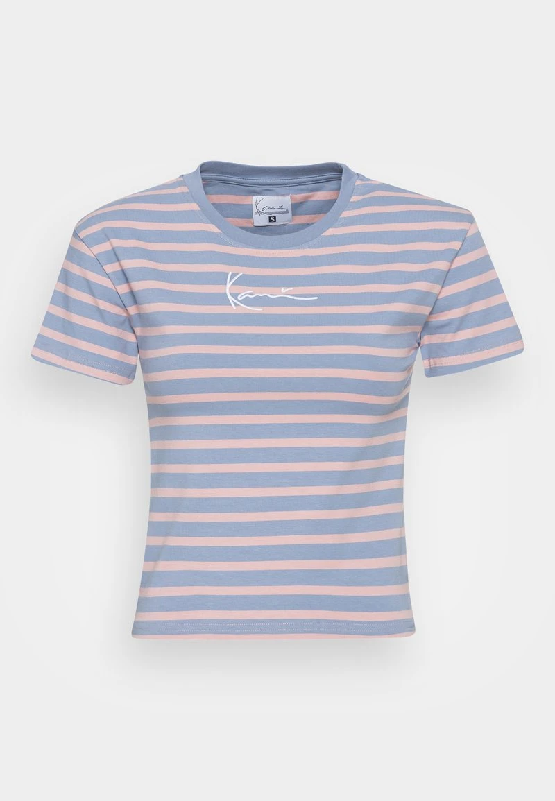 SMALL SIGNATURE TIGHT STRIPE TEE - T-Shirt print - blue Karl Kani SMALL SIGNATURE TIGHT STRIPE TEE - T-Shirt Print - Blue, Damen -Outlet KARL KANI Store 52b0e265852e451b955e83c273f051a6