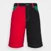 Karl Kani BLOCK - Jeans Shorts - Red, Herren -Outlet KARL KANI Store 538ecc1a95a94e04b17530e011146071
