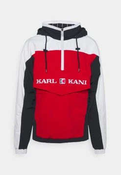 Karl Kani RETRO BLOCK REVERSIBLE WINDBREAKER - Leichte Jacke - Red, Herren 5 Karl Kani RETRO BLOCK REVERSIBLE WINDBREAKER - Leichte Jacke - Red, Herren -Outlet KARL KANI Store 53e574992b534e53ad02bc0685cebf81