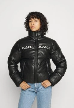 Karl Kani RETRO PUFFER JACKET - Winterjacke - Black, Damen
