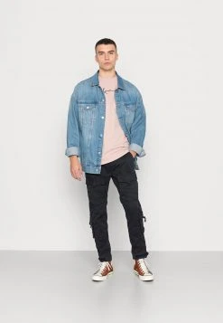 Karl Kani SMALL SIGNATURE WASHED TEE - T-Shirt Basic - Rose, Unisex -Outlet KARL KANI Store 541699b0b58d420da33e7f8678fbc6c7