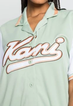 Karl Kani VARSITY BLOCK BASEBALL - T-Shirt Print - Cream, Damen 6 Karl Kani VARSITY BLOCK BASEBALL - T-Shirt Print - Cream, Damen -Outlet KARL KANI Store 54743d9e1be940a79096a831999b0a9e