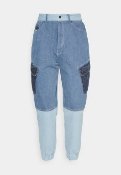 Karl Kani BLOCK PANTS - Jeans Tapered Fit - Blue, Herren -Outlet KARL KANI Store 54c22fd8ee154418b2f00249eee85659