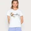 Karl Kani SIGNATURE FLOWER TEE - T-Shirt Print - White, Damen 1 Karl Kani SIGNATURE FLOWER TEE - T-Shirt Print - White, Damen -Outlet KARL KANI Store 54f3cbbab2da4bb0b03a35d0b42061e2