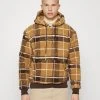 Karl Kani SIGNATURE TEDDY CHECK HOODIE UNISEX - Kapuzenpullover - Brown 2 Karl Kani SIGNATURE TEDDY CHECK HOODIE UNISEX - Kapuzenpullover - Brown -Outlet KARL KANI Store 552bbb0fdc674048b66139310394f334