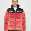 Karl Kani RETRO VELVET BLOCK PUFFER UNISEX - Winterjacke - Dark Red 1 Karl Kani RETRO VELVET BLOCK PUFFER UNISEX - Winterjacke - Dark Red -Outlet KARL KANI Store 55cdc17bfbaa468091919cb4c2edc184
