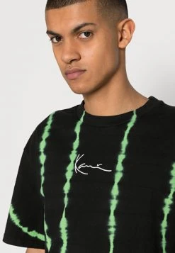 Karl Kani SMALL SIGNATURE TIE DYE TEE UNISEX - T-Shirt Basic - Black -Outlet KARL KANI Store 57a2ab499960473fb44dd51706f99be7