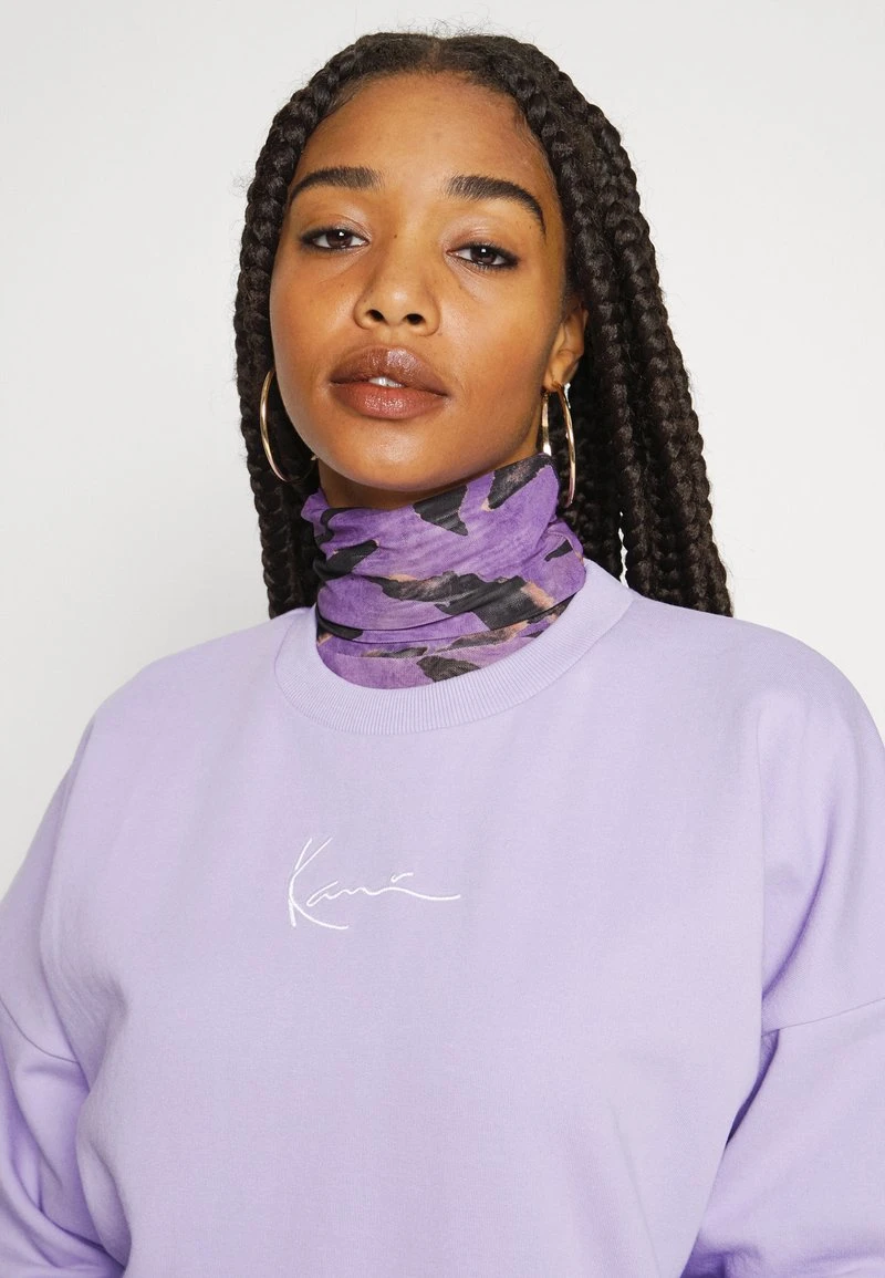 SMALL SIGNATURE CREW - Sweatshirt - purple Karl Kani SMALL SIGNATURE CREW - Sweatshirt - Purple, Damen -Outlet KARL KANI Store 5832abdcde0c447c8e00a8233cc5dd44