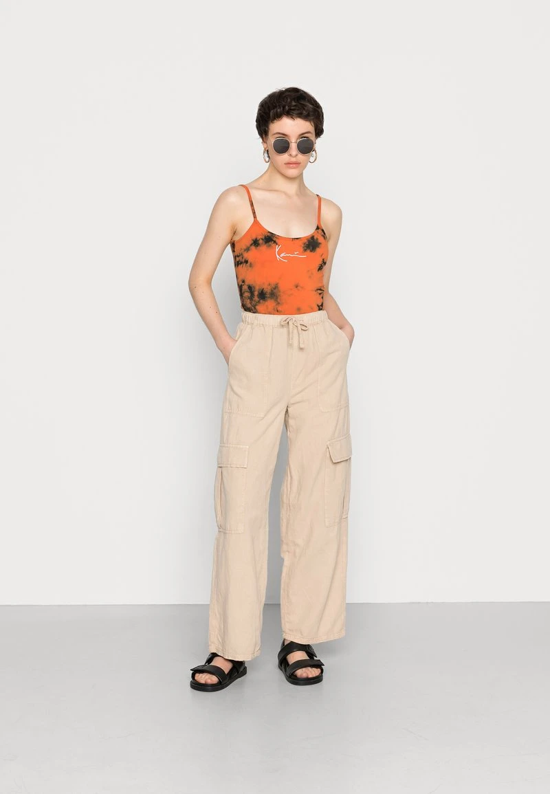 Karl Kani SMALL SIGNATURE TIE DYE - Top - Black, Damen 4 Karl Kani SMALL SIGNATURE TIE DYE - Top - Black, Damen – Bild 2