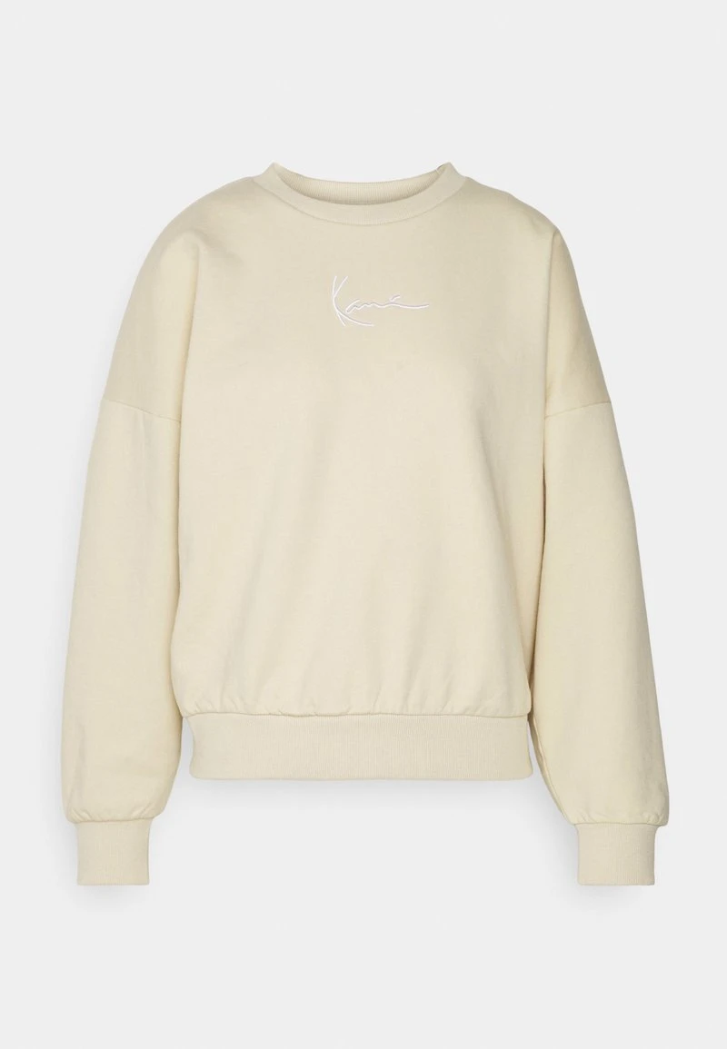 SMALL SIGNATURE CREW - Sweatshirt - light sand Karl Kani SMALL SIGNATURE CREW - Sweatshirt - Light Sand, Damen -Outlet KARL KANI Store 593a318e7a97413fbf76d17dacb728ec
