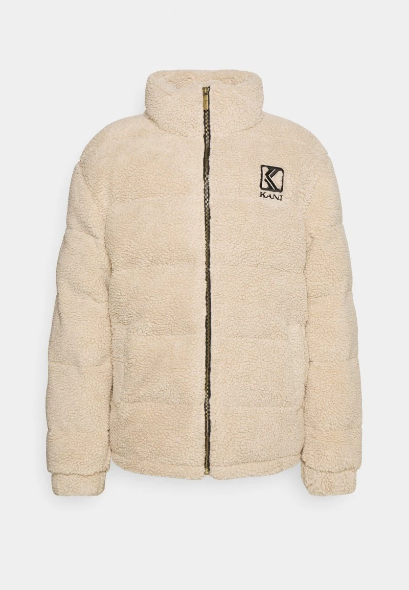 Karl Kani RETRO PUFFER JACKET UNISEX - Winterjacke - Light Sand 3 Karl Kani RETRO PUFFER JACKET UNISEX - Winterjacke - Light Sand