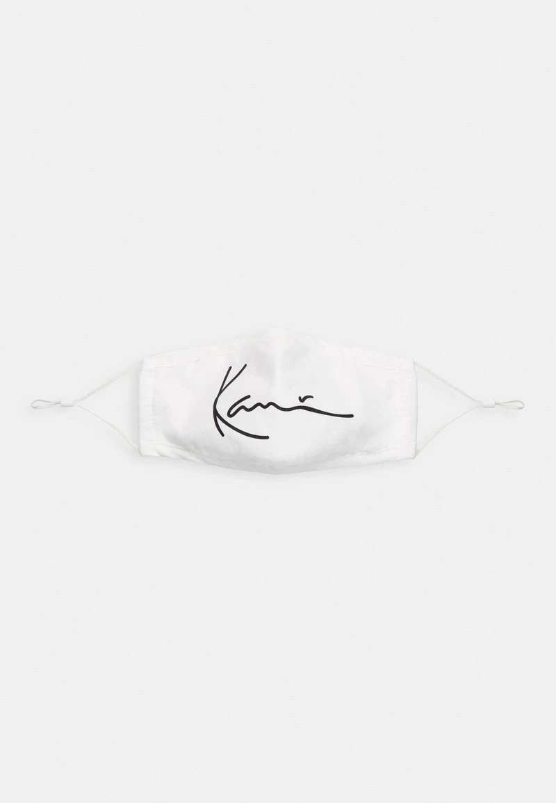 Karl Kani SIGNATURE FACE MASK - Stoffmaske - White, Unisex 7 Karl Kani SIGNATURE FACE MASK - Stoffmaske - White, Unisex – Bild 5