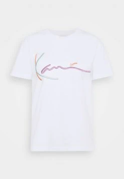 Karl Kani SIGNATURE TEE - T-Shirt Print - White, Damen -Outlet KARL KANI Store 59ecafc39fa3475ab525402d7cb1d455