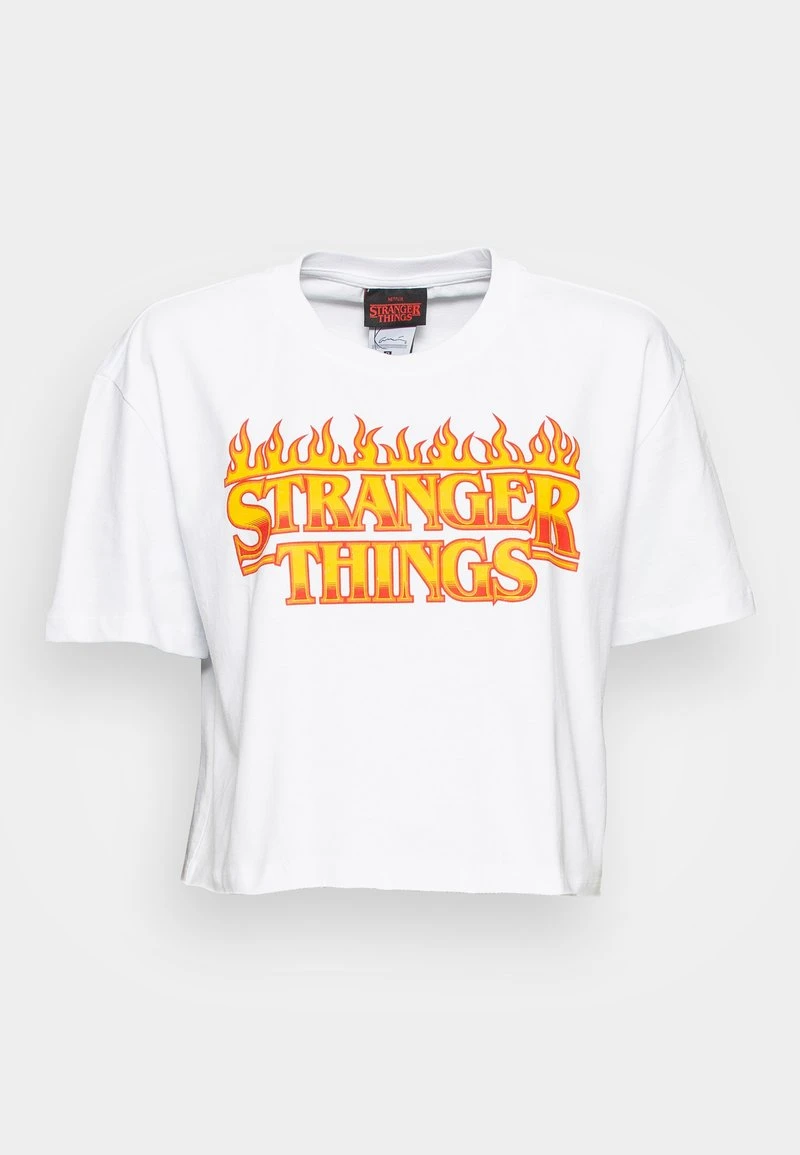 SIGNATURE CROP PRINT TEE WHITE - T-Shirt print - white Karl Kani SIGNATURE CROP PRINT TEE WHITE - T-Shirt Print - White, Damen -Outlet KARL KANI Store 5a83374fa00b49e396e5e71dce01dc26