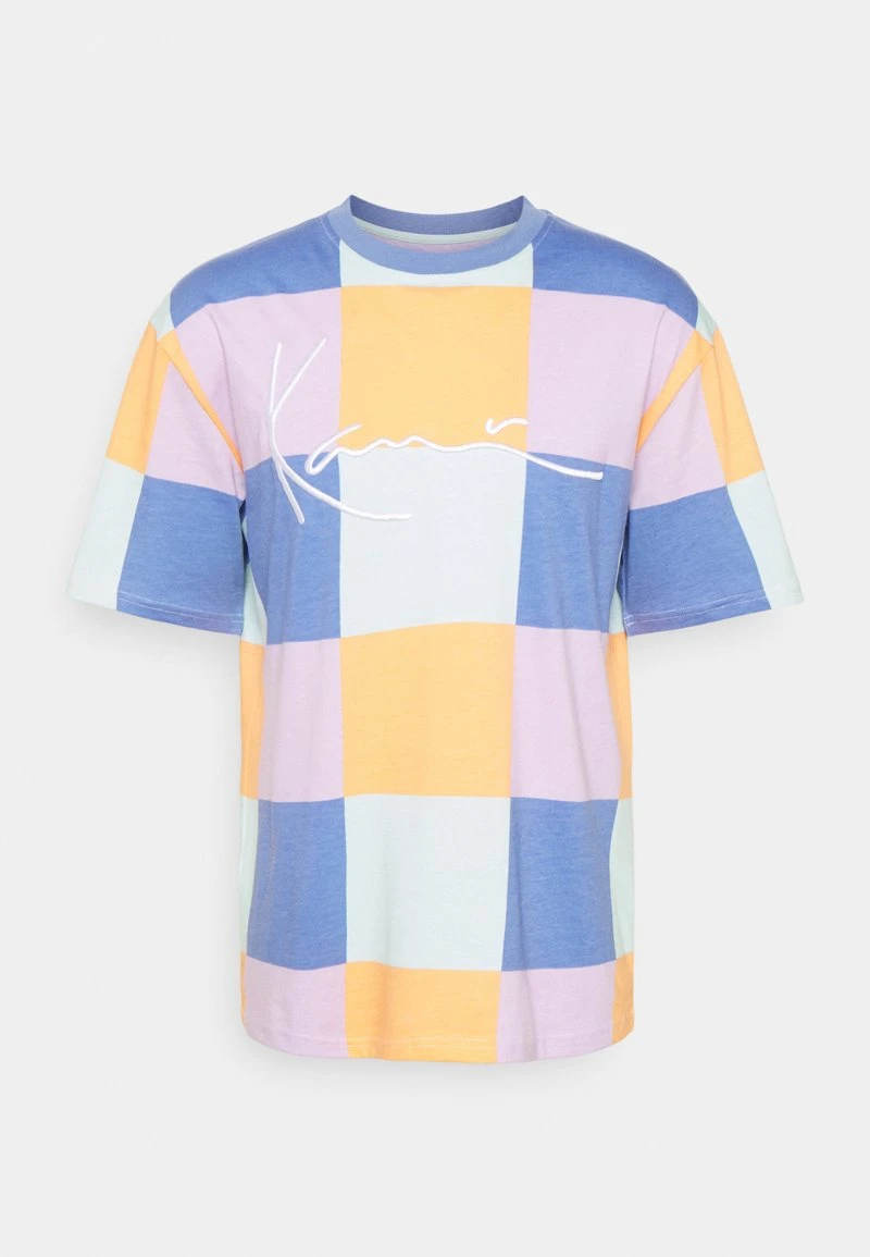 SIGNATURE BLOCK TEE UNISEX - T-Shirt print - blue Karl Kani SIGNATURE BLOCK TEE UNISEX - T-Shirt Print - Blue -Outlet KARL KANI Store 5c86dc4a4e334955bade9827eae4756e