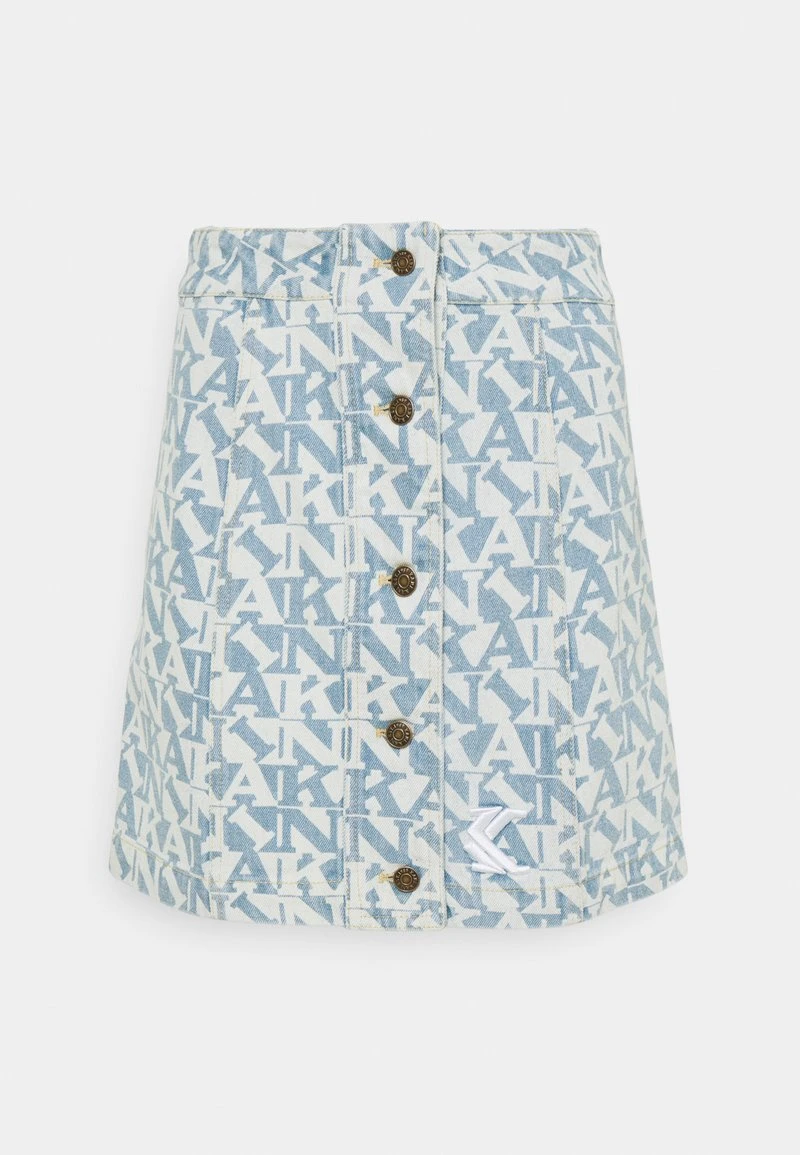 SKIRT - Minirock - light blue Karl Kani SKIRT - Minirock - Light Blue, Damen -Outlet KARL KANI Store 5c8ae99a40944faca8127d9f803f6273