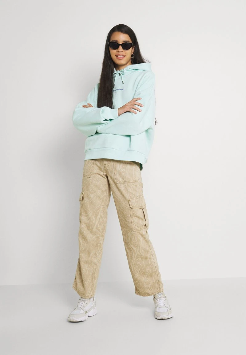 Karl Kani SMALL SIGNATURE HOODIE - Sweatshirt - Mint, Damen 4 Karl Kani SMALL SIGNATURE HOODIE - Sweatshirt - Mint, Damen – Bild 2