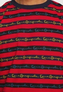 Karl Kani STRIPE TEE - T-Shirt Print - Red, Herren -Outlet KARL KANI Store 5de93cb3786747f4895052e9225b8051